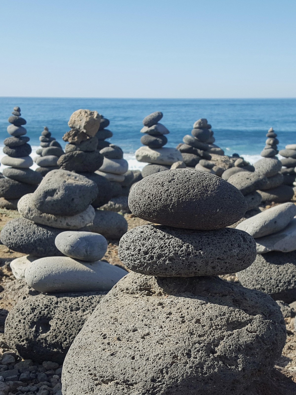Stones on a beach